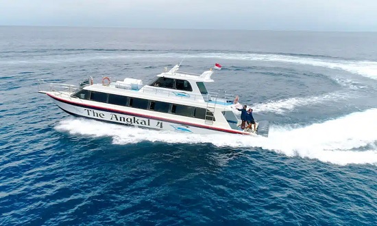 fast boat Nusa Penida from Sanur Harbour Bali